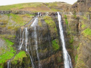 La cascada de Glymur en el noroeste de Islandia. Foto de Asmundur H.